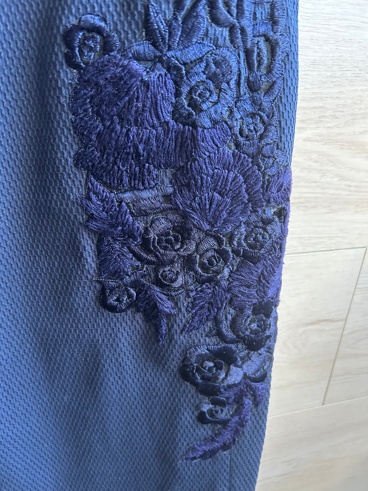 Vintage Josie Natori Embroidered Evening Dress And Matching Jacket