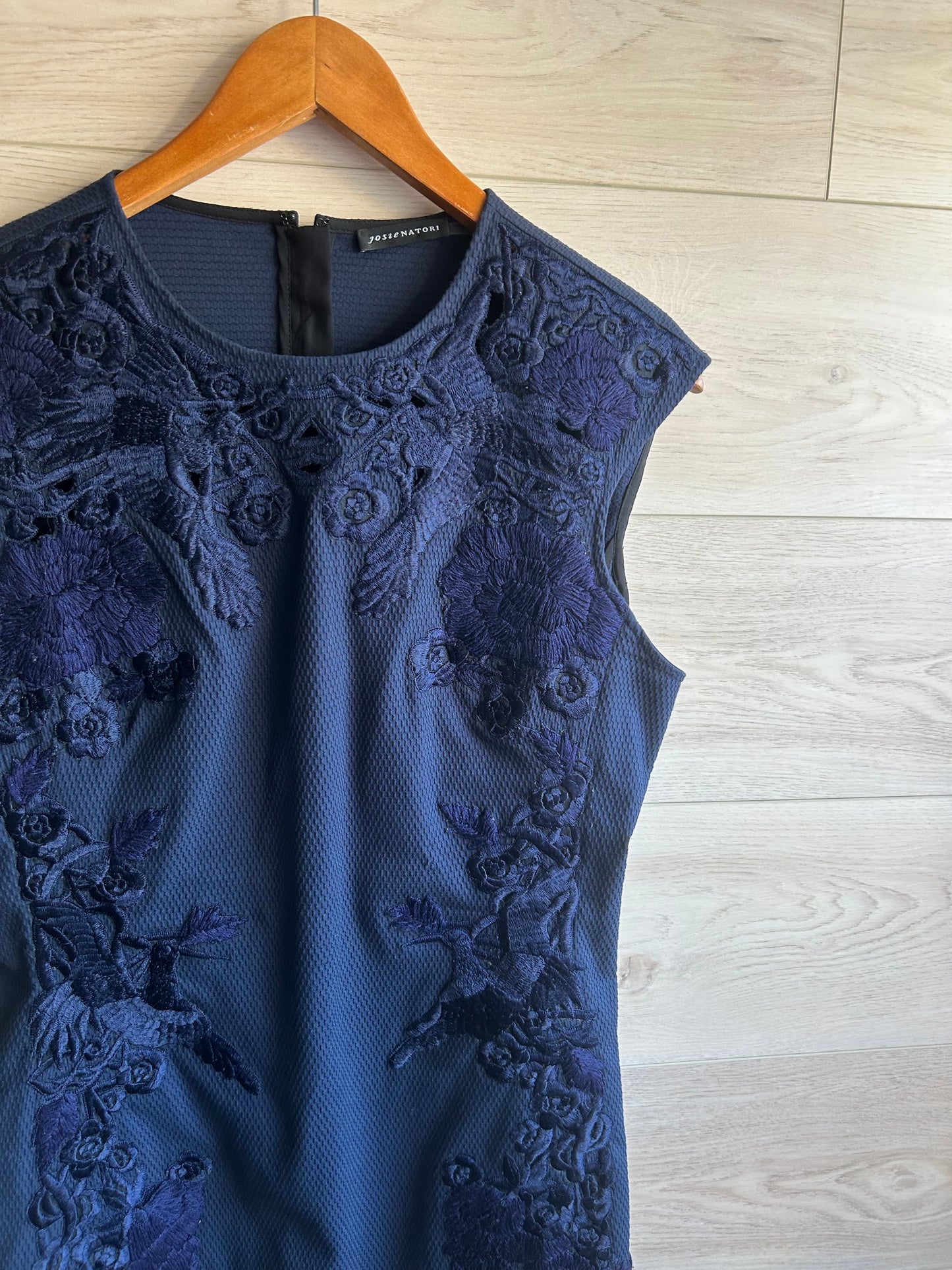 Vintage Josie Natori Embroidered Evening Dress And Matching Jacket
