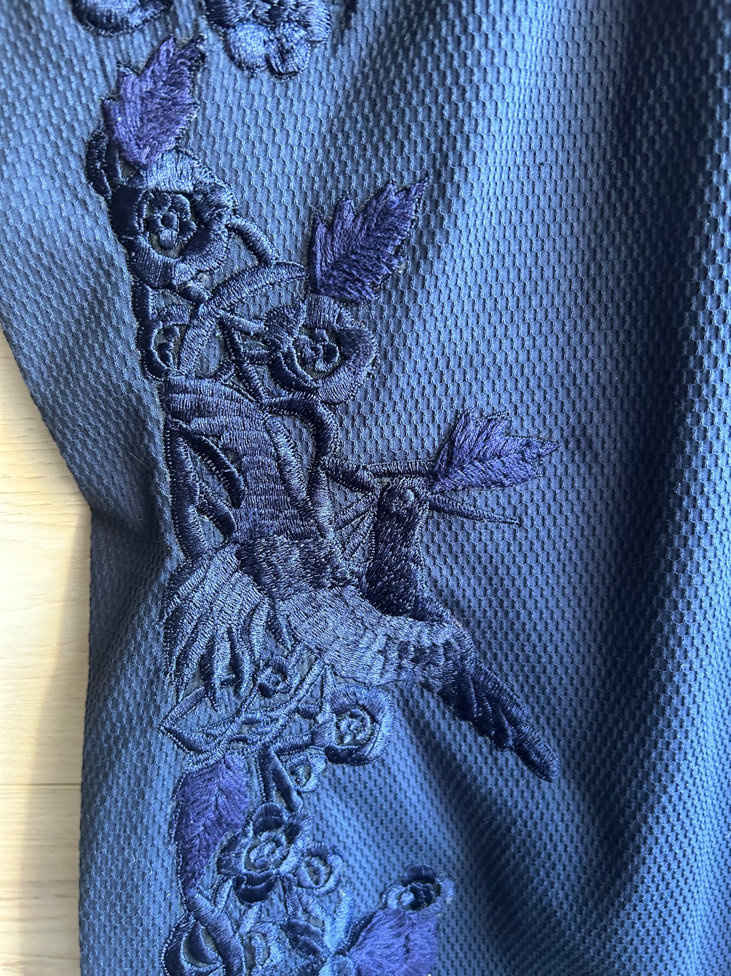 Vintage Josie Natori Embroidered Evening Dress And Matching Jacket
