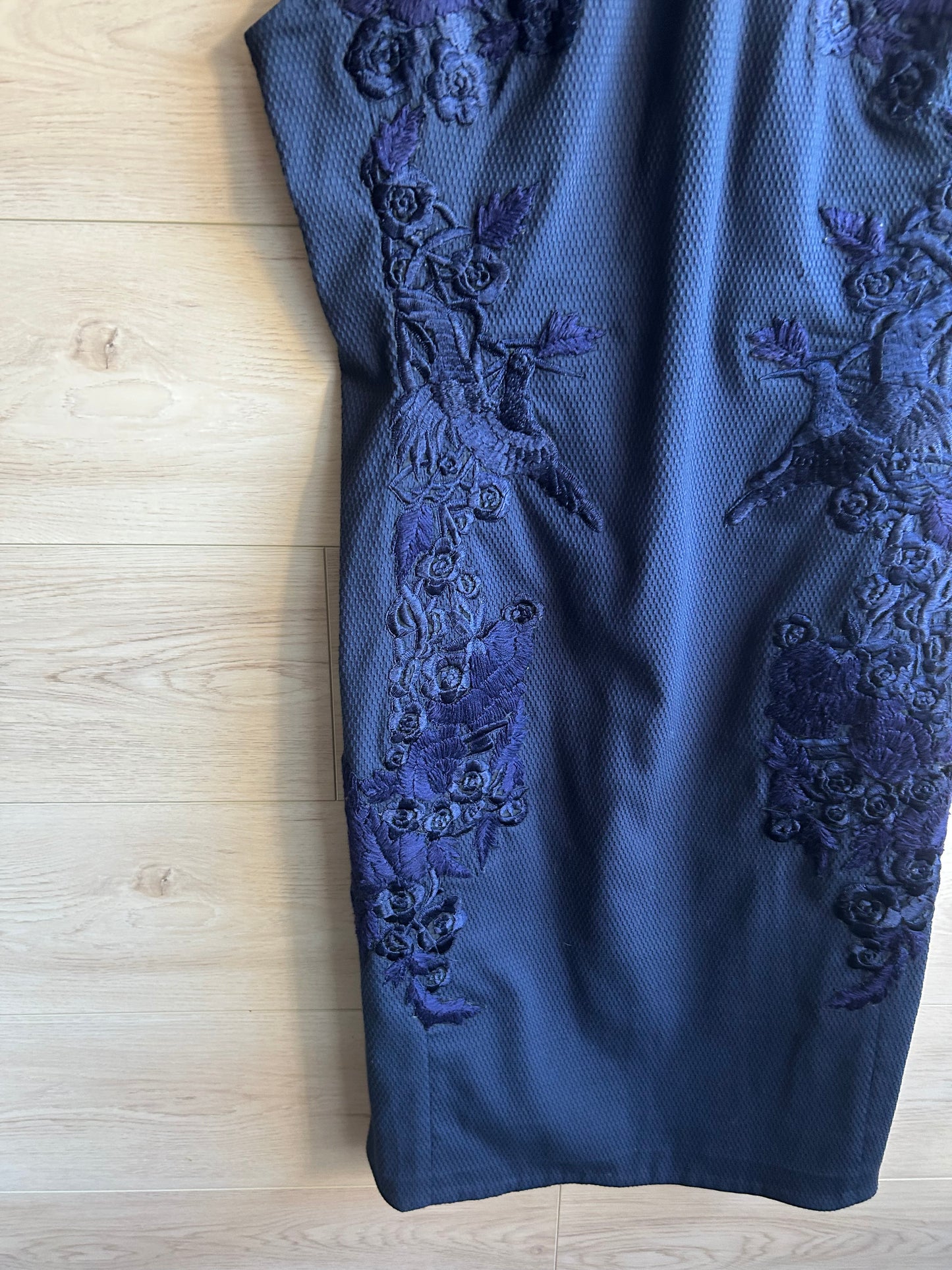 Vintage Josie Natori Embroidered Evening Dress And Matching Jacket