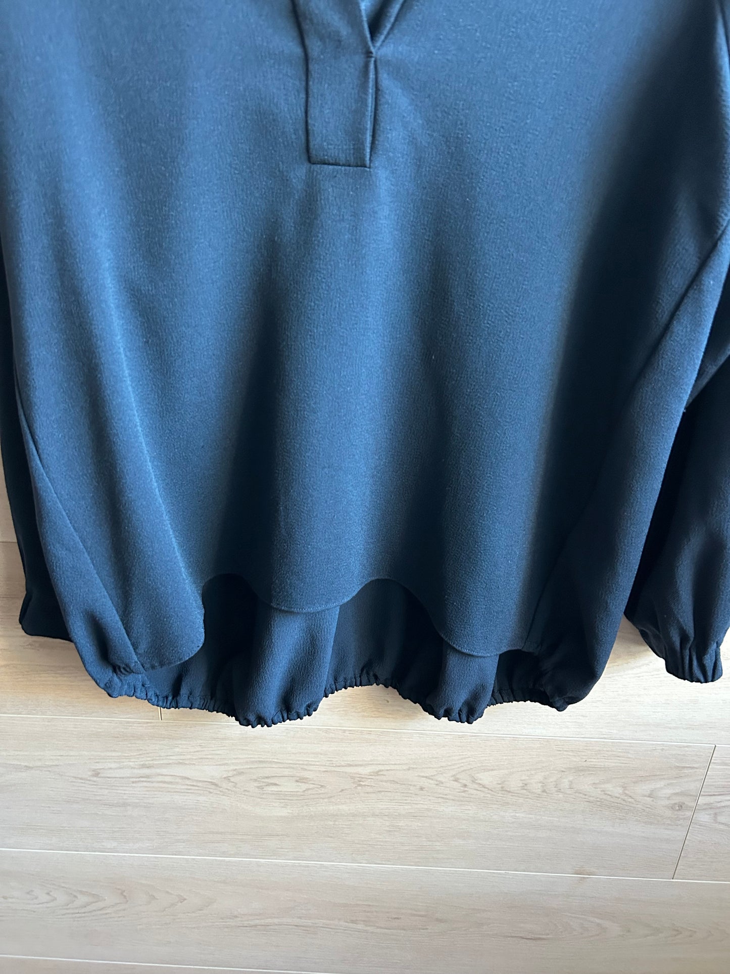 Tibi Savanna Collared Easy-Fit Crepe Polo Top