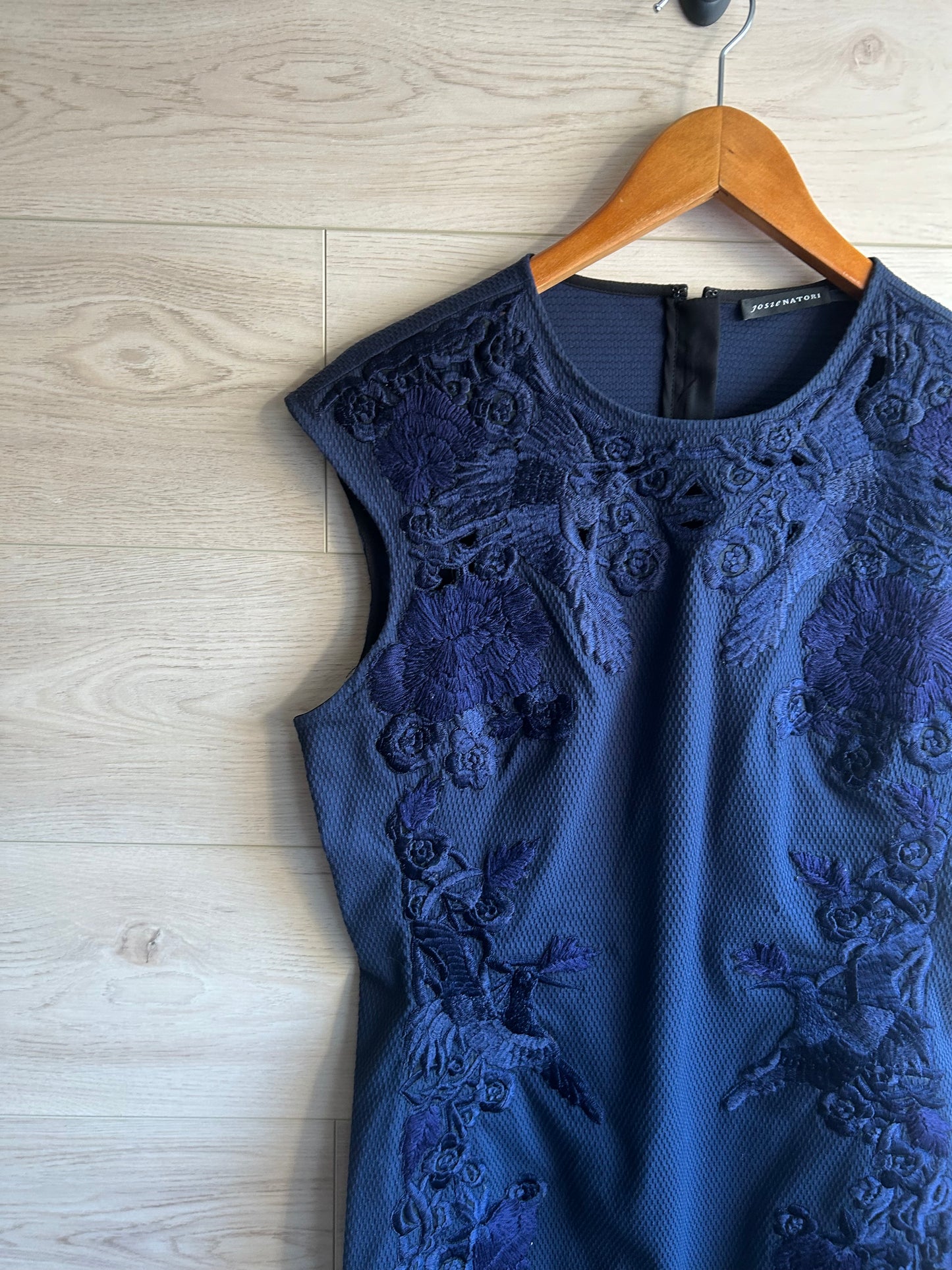 Vintage Josie Natori Embroidered Evening Dress And Matching Jacket
