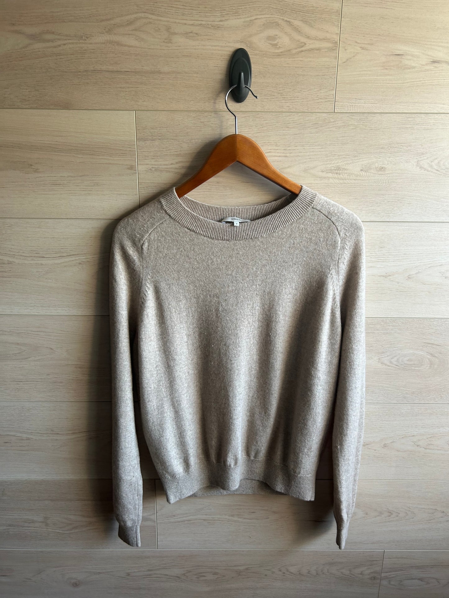 Vince Wool and Cashmere Blend Crew Neck Sweater