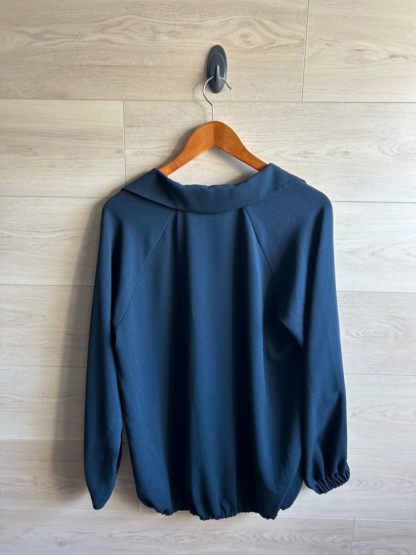 Tibi Savanna Collared Easy-Fit Crepe Polo Top