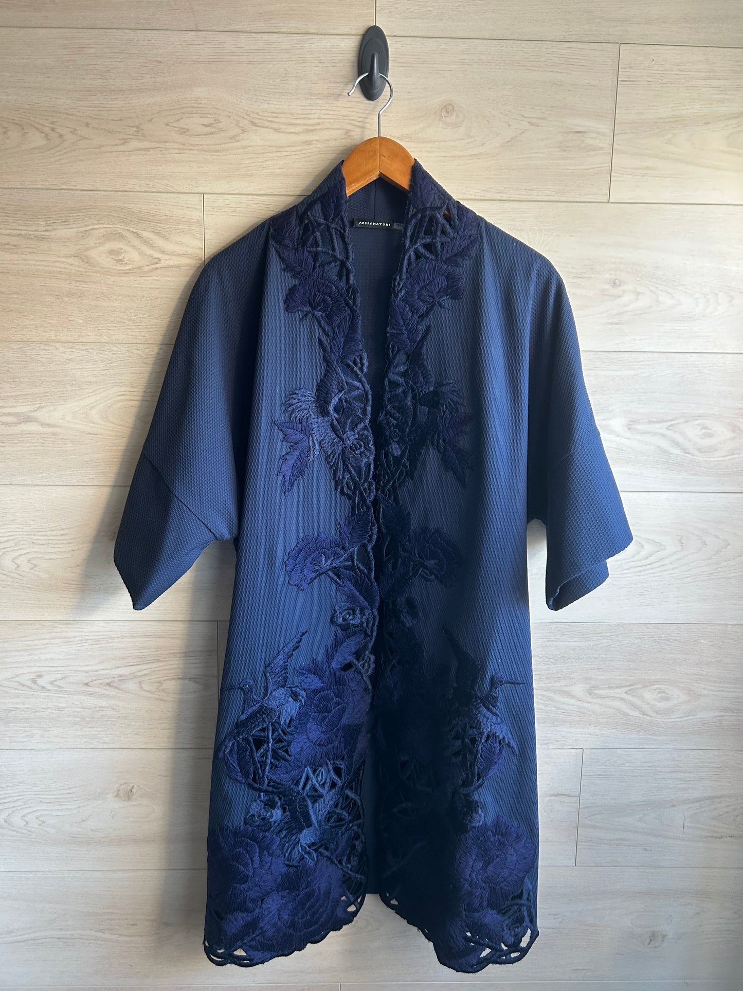 Vintage Josie Natori Embroidered Evening Dress And Matching Jacket