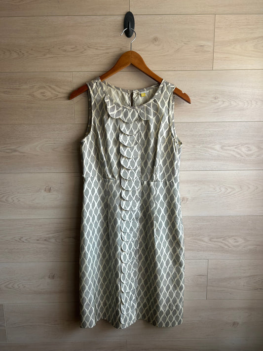 Leifsdottir Anthropologie Silk Pleated Dress