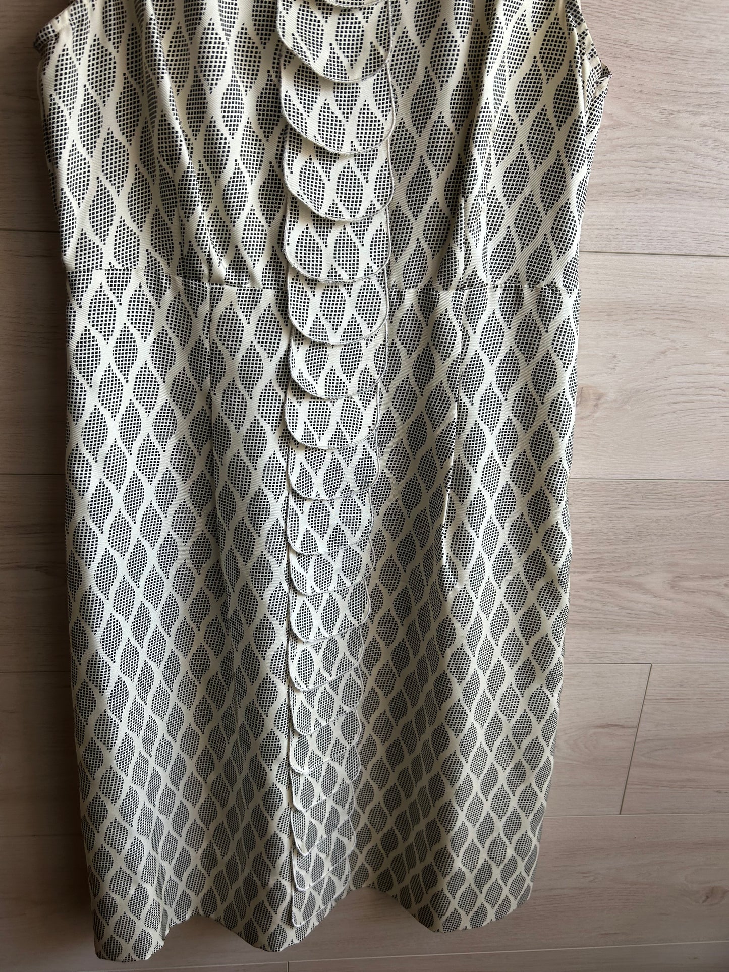 Leifsdottir Anthropologie Silk Pleated Dress